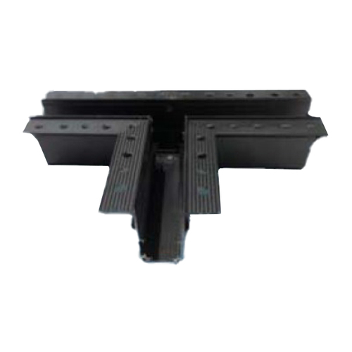 מחבר T לפס צבירה מגנטי שקוע טרימלס שחור LS-MZ221