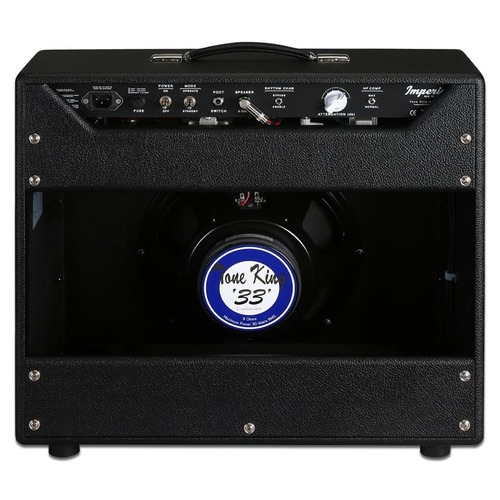 מגבר מנורות לגיטרה Tone King IMPERIAL MKII 20WATT 1X12 COMBO BLACK 6V6