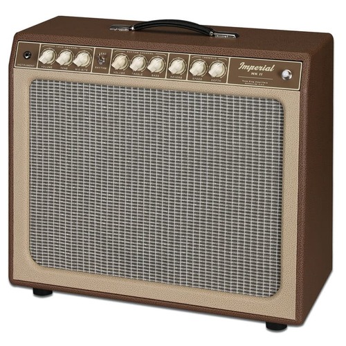 מגבר מנורות לגיטרה Tone King IMPERIAL MKII 20WATT 1X12 COMBO BROWN/BEIGE 6V6