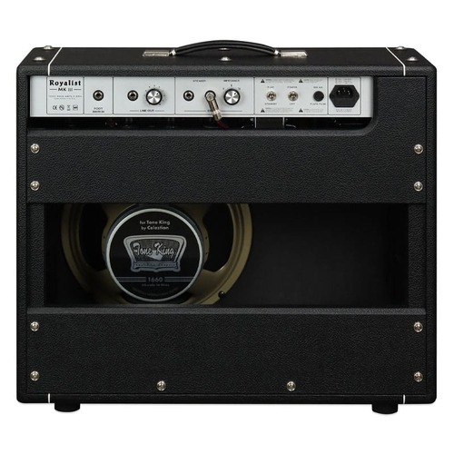 מגבר מנורות לגיטרה Tone King ROYALIST COMBO 40WATT 1X12 COMBO BLACK EL34