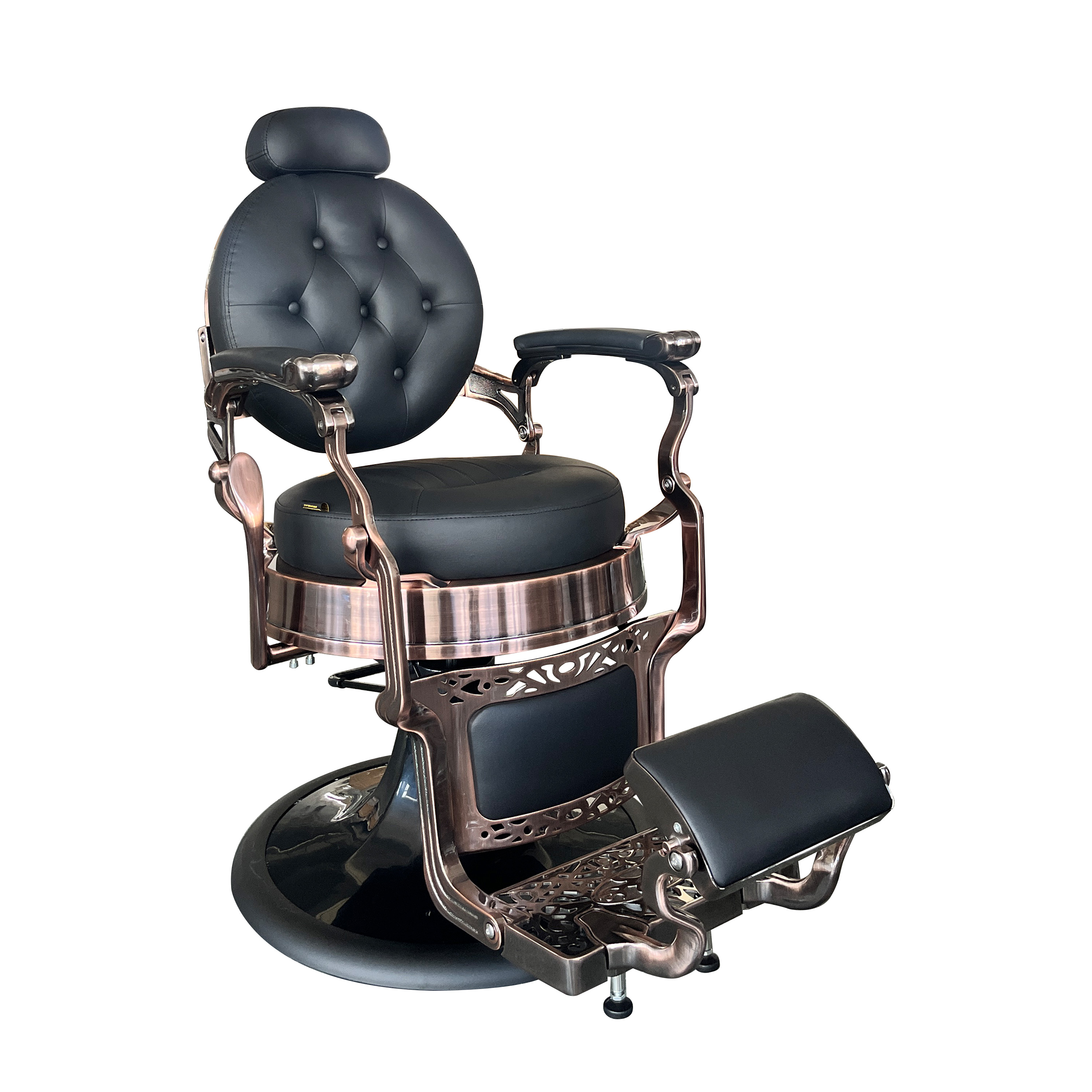 כיסא למספרה דגם 31853-006BRONZE+BLACK