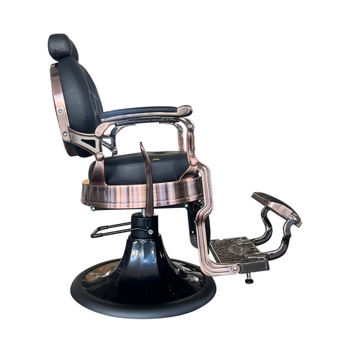 כיסא למספרה דגם 31853-006BRONZE+BLACK