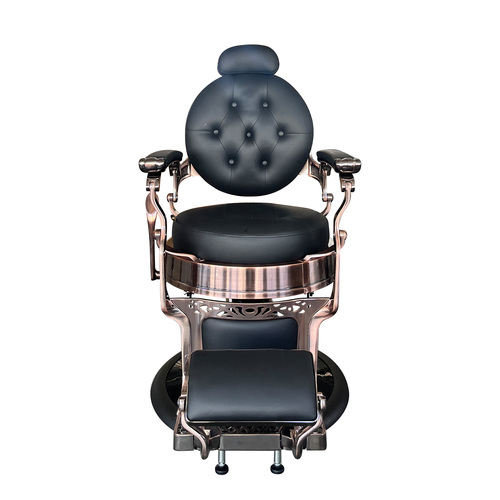 כיסא למספרה דגם 31853-006BRONZE+BLACK