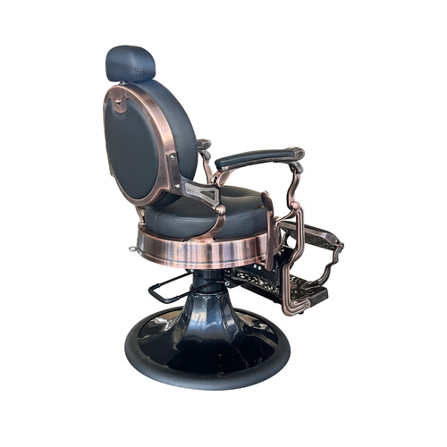 כיסא למספרה דגם 31853-006BRONZE+BLACK