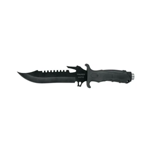 סכין שטח טקטית לקמפינג 7" TRUPER CTA-7C - להב נירוסטה עמיד עם קצה פטיש