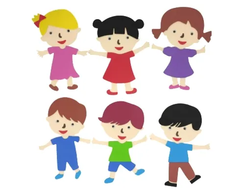 קישוט סול ילדים - 6 יח'