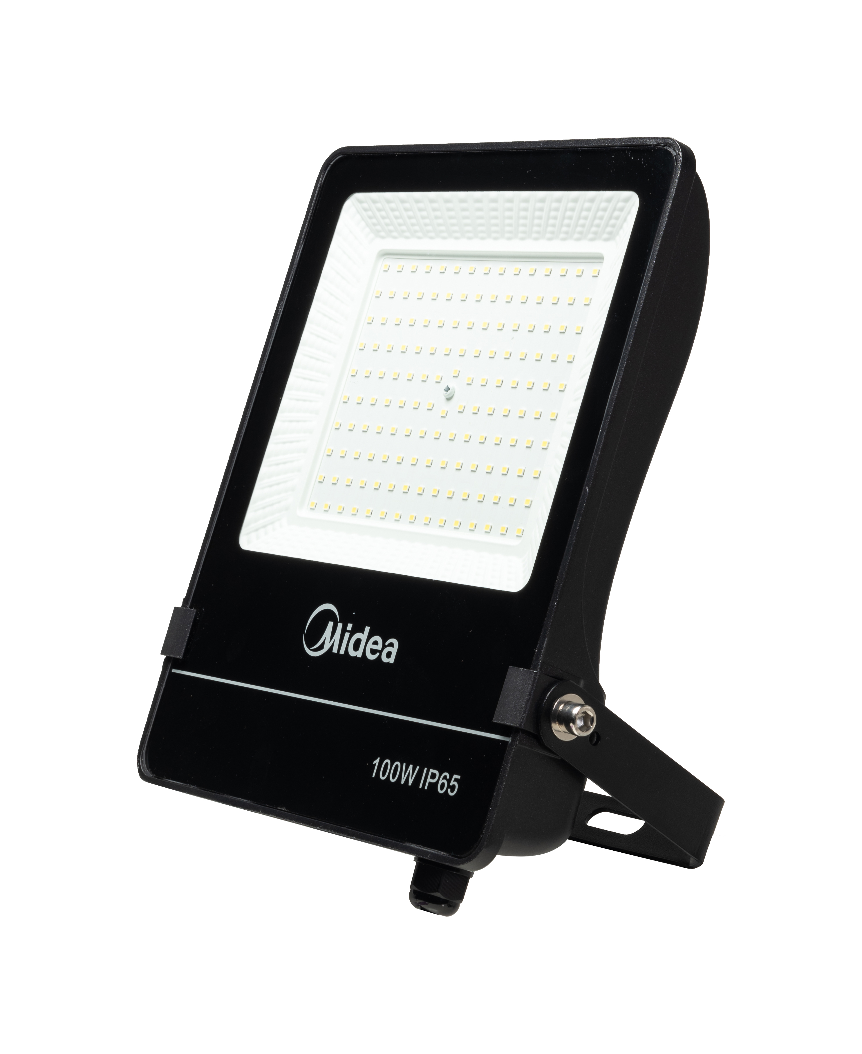 פנס הצפה 100LM/W MIDEA 100W גוף שחור/אור יום 6500K