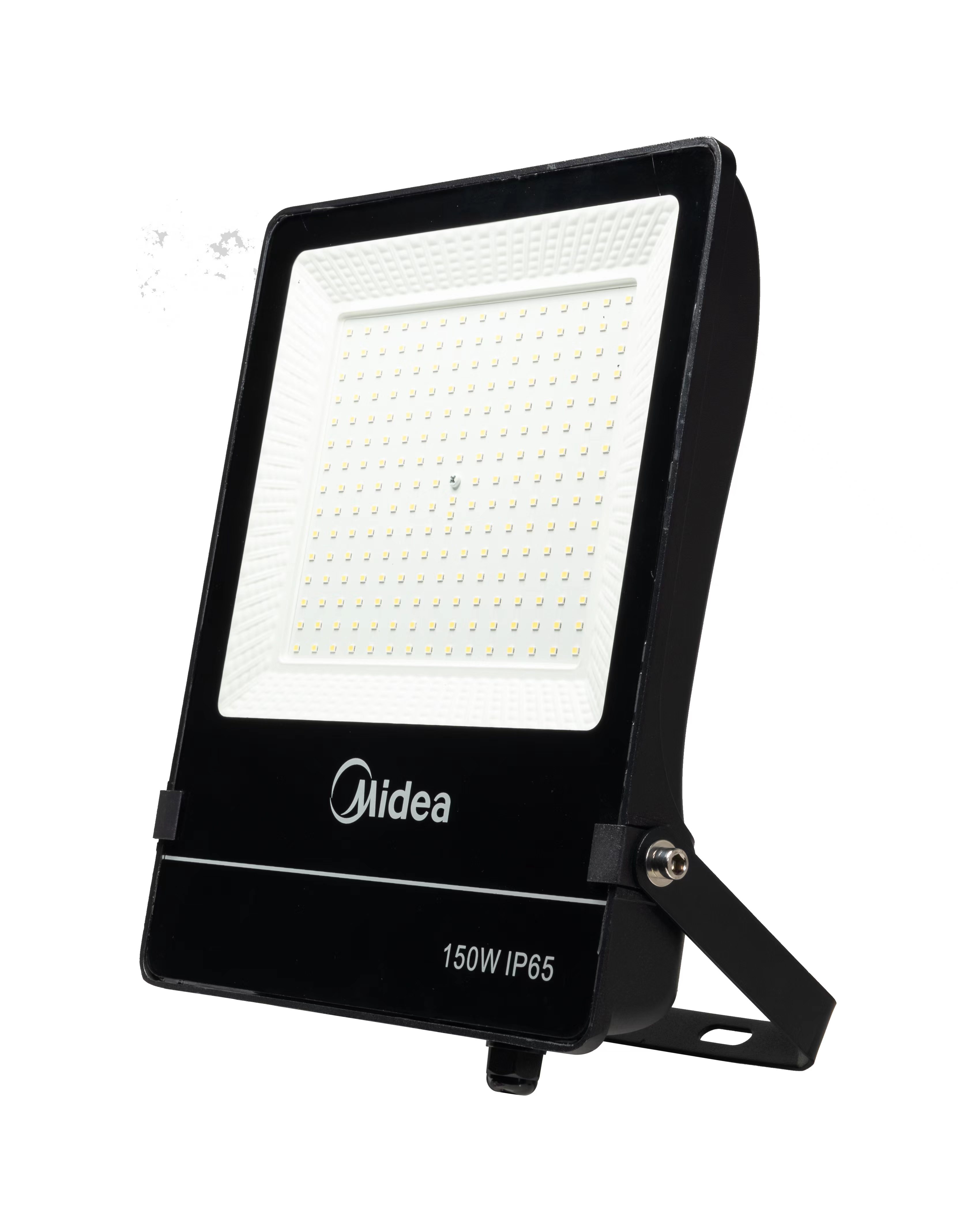 פנס הצפה 100LM/W MIDEA 150W גוף שחור/אור חם 3000K