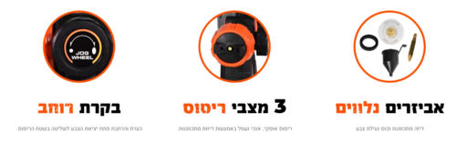 מרסס צבע נטען 18V - גוף בלבד