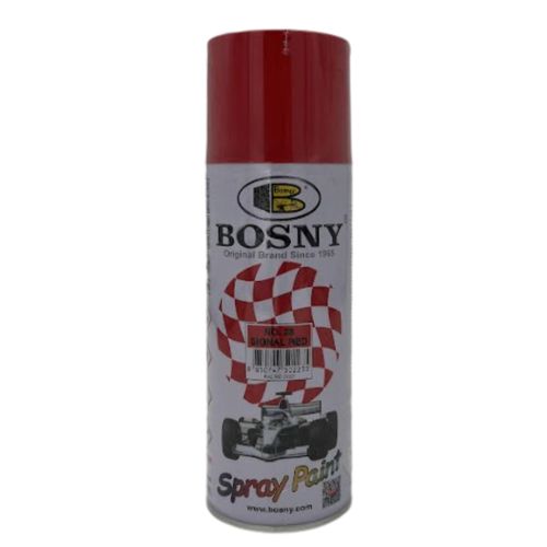 ספריי צבע אדום BOSNY B100 דגם 8850747502235 - צבע אקריל איכותי 400 מ