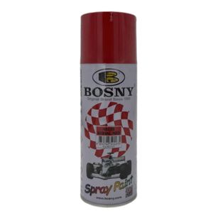 ספריי צבע אדום איכותי 400 מ"ל - BOSNY B100 אקריל טהור