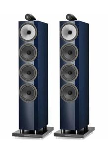 זוג רמקולים רצפתיים B&W 702 S3 Signature - קרטון פתוח, צבע כחול בלבד!