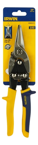 מספרי פח צהובות ישרות IRWIN 10504311