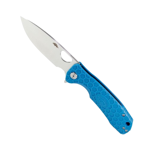 סכין HB1004 L להב ישר כחול - Honey Badger