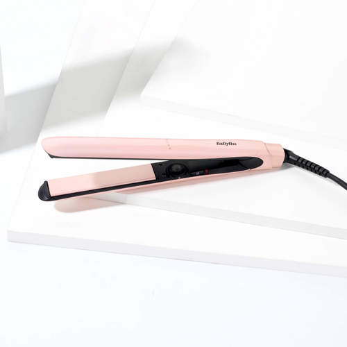 מחליק שיער קרמי Babyliss Rose Blush 235 BA-2498PRE בייביליס