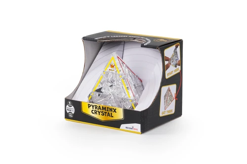 קוביה הונגרית פירמידה שקופה Pyraminx Crystal Edition