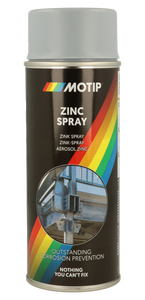 ספריי גילוון קר עמיד בחום עד 350 מעלות 400 מ"ל - MOTIP MO4059 Zinc Spray