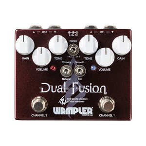 אפקט אוברדרייב Wampler Dual Fusion Tom Quayle Signature Overdrive Dual Pedal