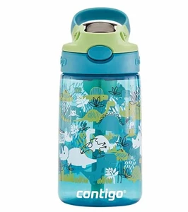 בקבוק קונטיגו ילדים Contigo Gizmo Flip נפח 410 מ"ל - דינוזאורים