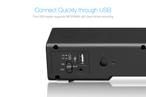 מקרן קול Bluetooth נייד לבית או לנסיעות כולל כניסת USB פנדה