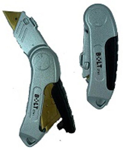 סכין אבץ טרפזי מתקפל עם להב טיטניום