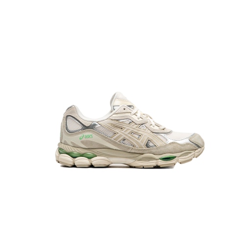 נעל ASICS מידות 40-46 לגברים בגוון קרם-לבן