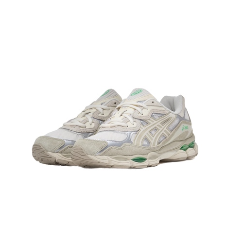 נעל ASICS מידות 40-46 לגברים בגוון קרם-לבן
