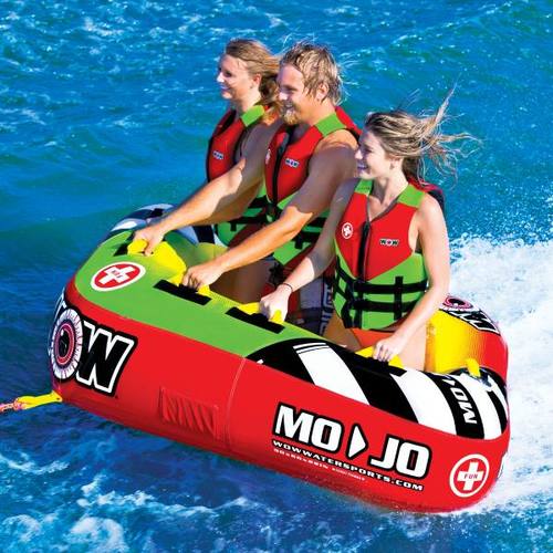 אבוב מתנפח לשלושה אנשים לחיבור לסירות מנוע WOW MOJO 2-3