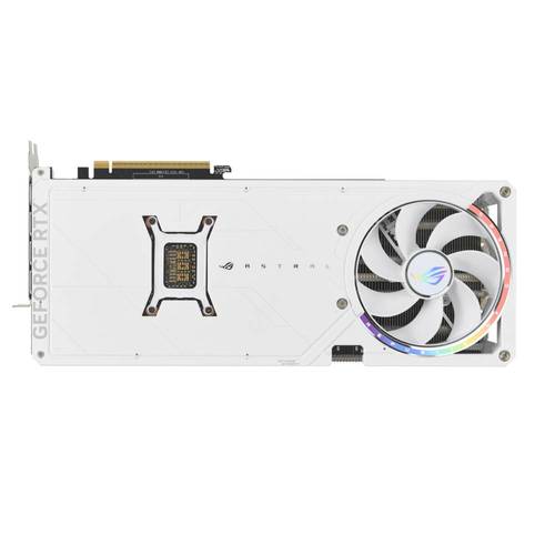 כרטיס מסך לבן ASUS ROG Astral GeForce RTX 5080 16GB GDDR7 WHITE OC Edition