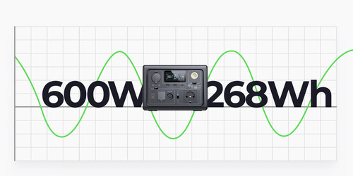 תחנת כוח ניידת BLUETTI EB3A | 600W 268Wh