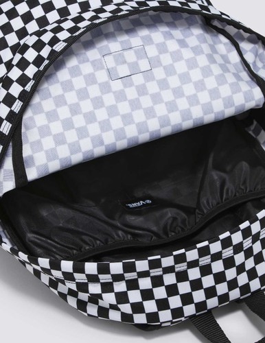 תיק גב וואנס  Vans Old Skool Check | שחור לבן