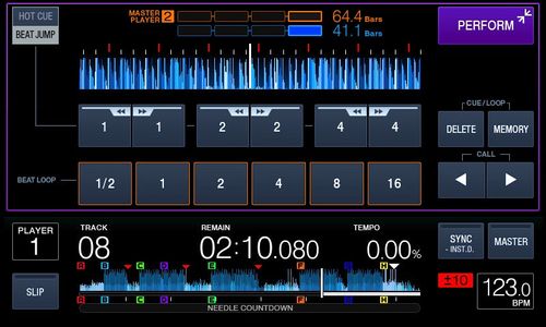 נגן דגם XDJ-1000MK2 מבית Pioneer