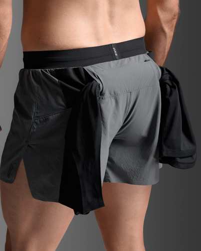 מכנס ריצה Light Speed Stash 5 Inch Short TRB/BRF