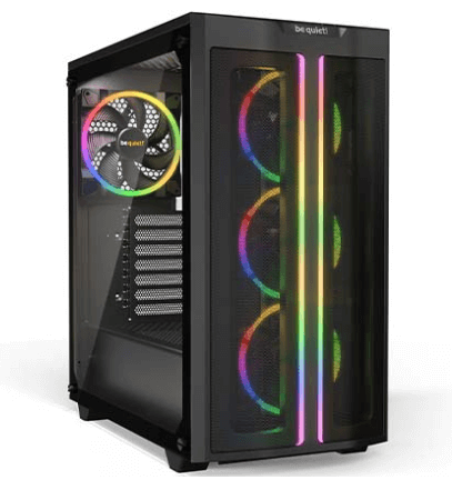 מארז מחשב BE QUIET Pure Base 500FX עם חלון צד שחור ו-RGB