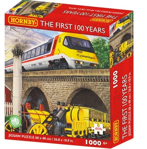 פאזל 1000 חלקים - רכבות 100 השנים הראשונות