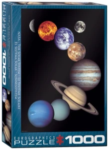 פאזל 1000 חלקים - NASA מערכת השמש