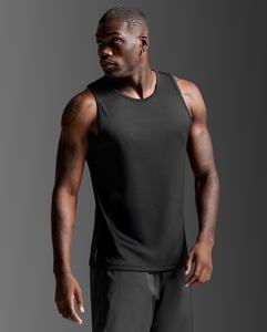 גופיית ריצה Aero Mesh Tank BLK/SRF