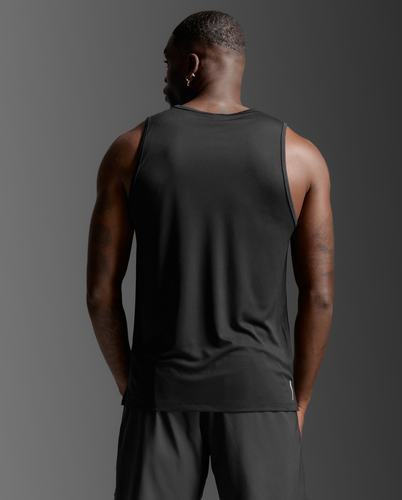 גופיית ריצה Aero Mesh Tank BLK/SRF