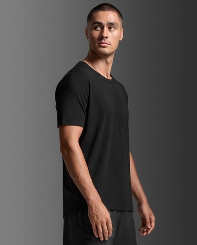 חולצת אימונים Motion Cotton Flex Tee BLK/BLK