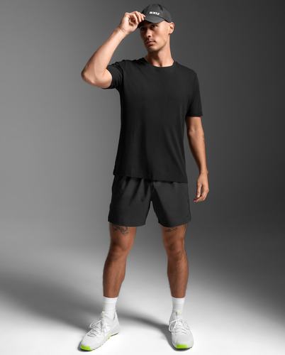 חולצת אימונים Motion Cotton Flex Tee BLK/BLK