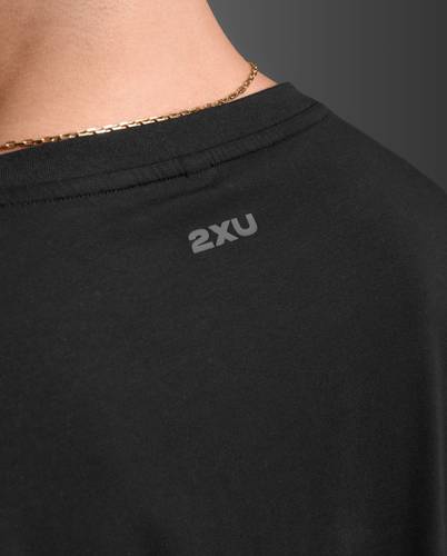 חולצת אימונים Motion Cotton Flex Tee BLK/BLK