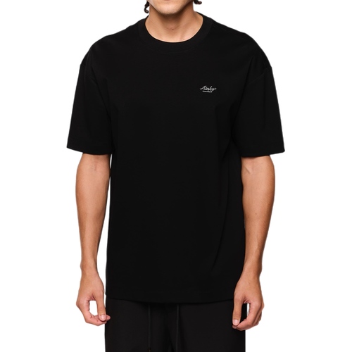 חולצה AINKER מידות XS-XXL לגברים בגוון שחור עם כיתוב