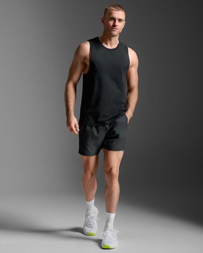 גופיית אימונים Motion Cotton Flex Tank BLK/BLK