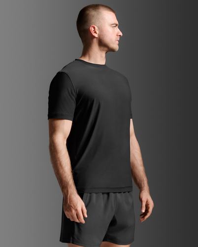 חולצת אימונים Signature Soft Jersey Tee BLK/BLK