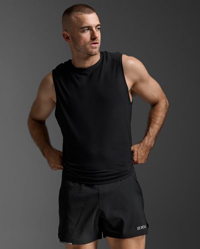גופיית אימונים Signature Soft Jersey Tank BLK/BLK