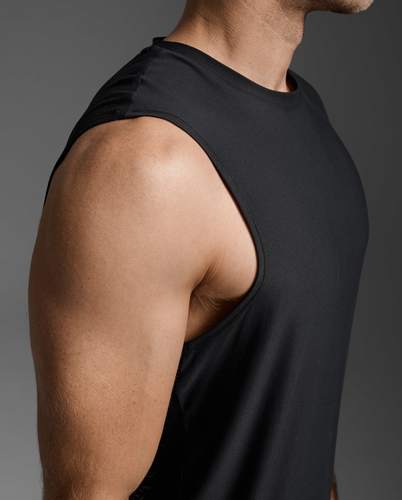 גופיית אימונים Signature Soft Jersey Tank BLK/BLK