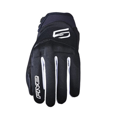 כפפות רכיבה קיץ FIVE GLOVE EVO שחור\לבן