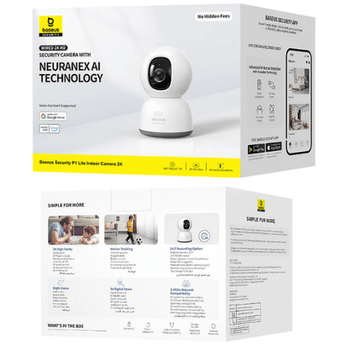 מצלמת אבטחה Baseus Security P1 Lite Indoor 2K