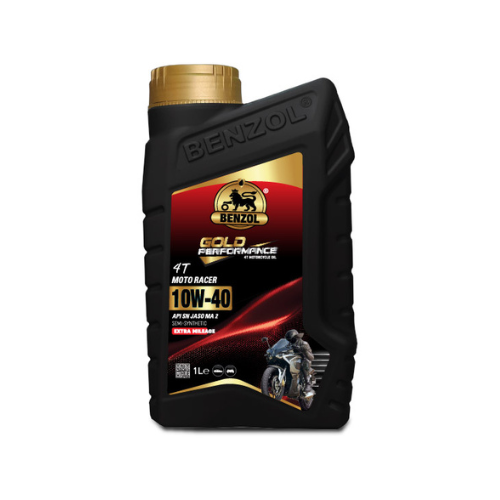 שמן מנוע לאופנוע 10W40 SN JASO MA2 4T סינטטי BENZOL 1.0L