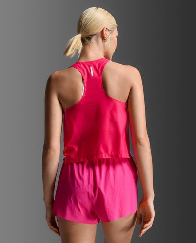 גופיית ריצה Light Speed React Crop Singlet FGG/WRF